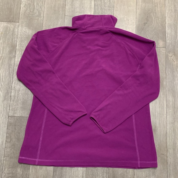Womens Columbia Quarter Zip Cowl Neck Fleece Shirt Jacket Pullover - Picture 2 of 8